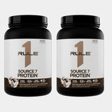 Rule One Proteins R1 Source 7  20 Servings  Cookies & Crème pack of 2