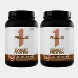Rule One Proteins R1 Source 7  20 Servings  Milk Chocolate pack of 2