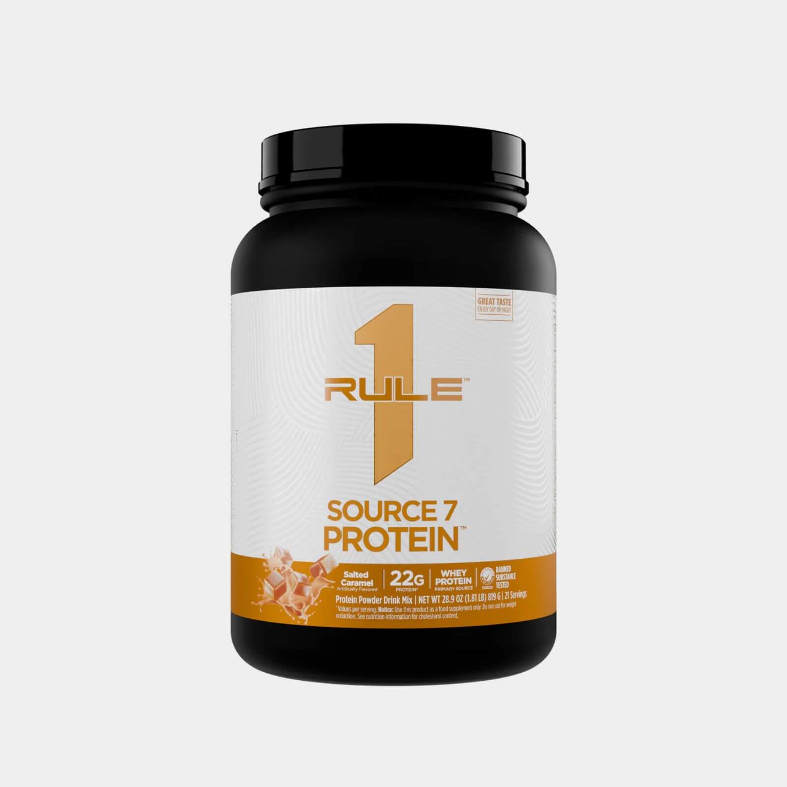 Rule One Proteins R1 ource 7 20 Servings Salted Caramel 