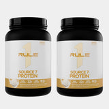 Rule One Proteins R1 Source 7  20 Servings  Vanilla Ice Cream pack of 2