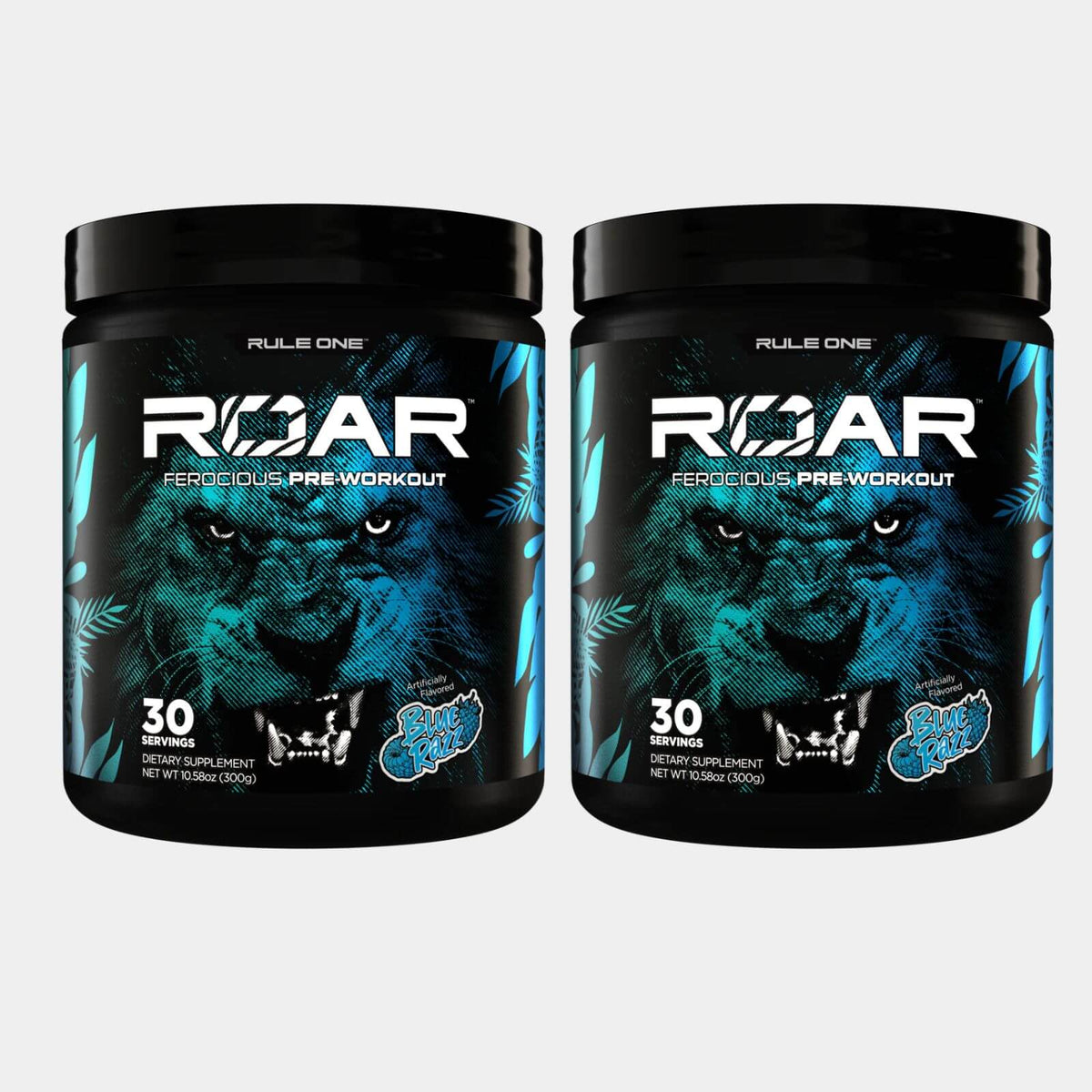Rule One Proteins Roar _ 30 Servings  Blue Razz pack of 2