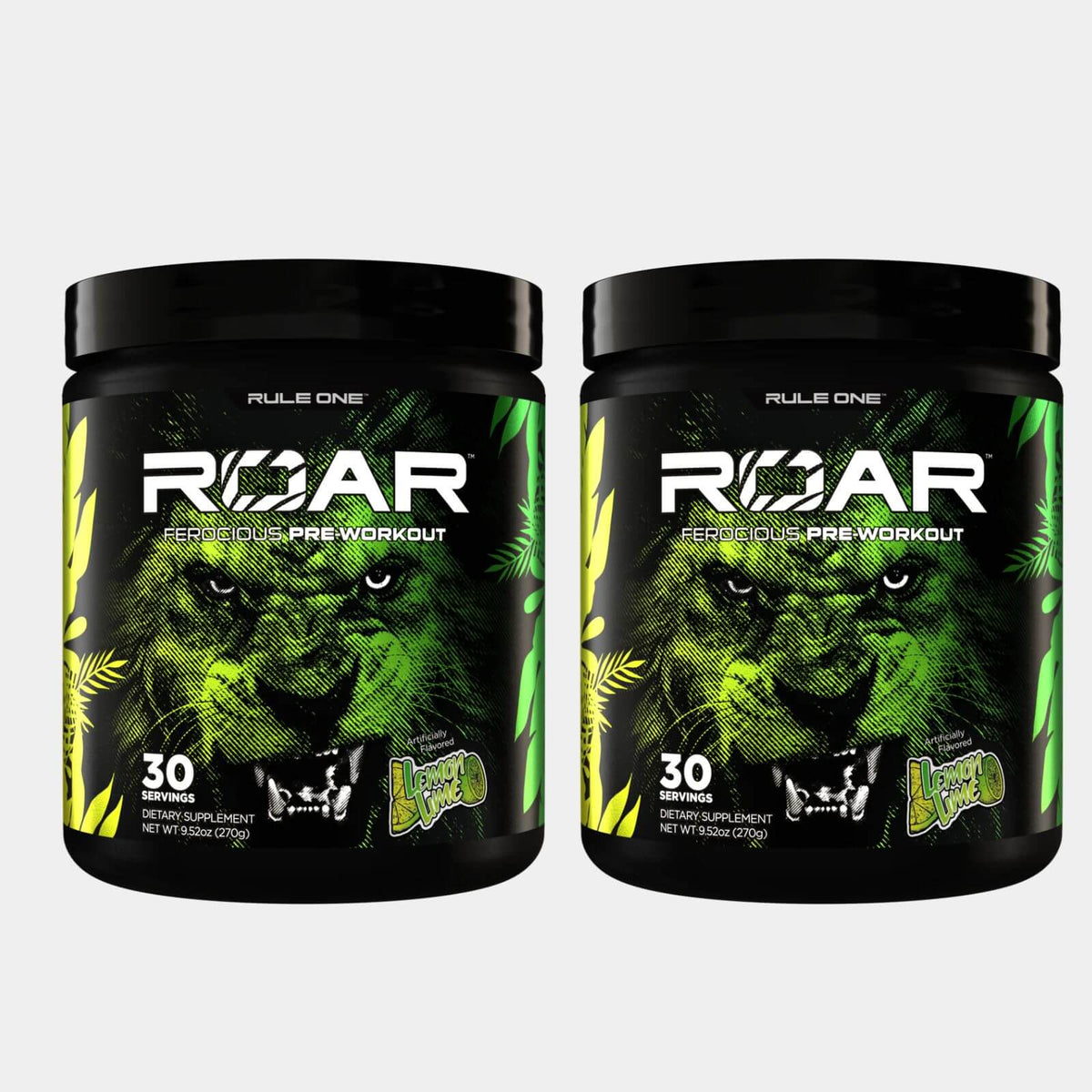 Rule One Proteins Roar _ 30 Servings ach Lemon Lime pack of 2