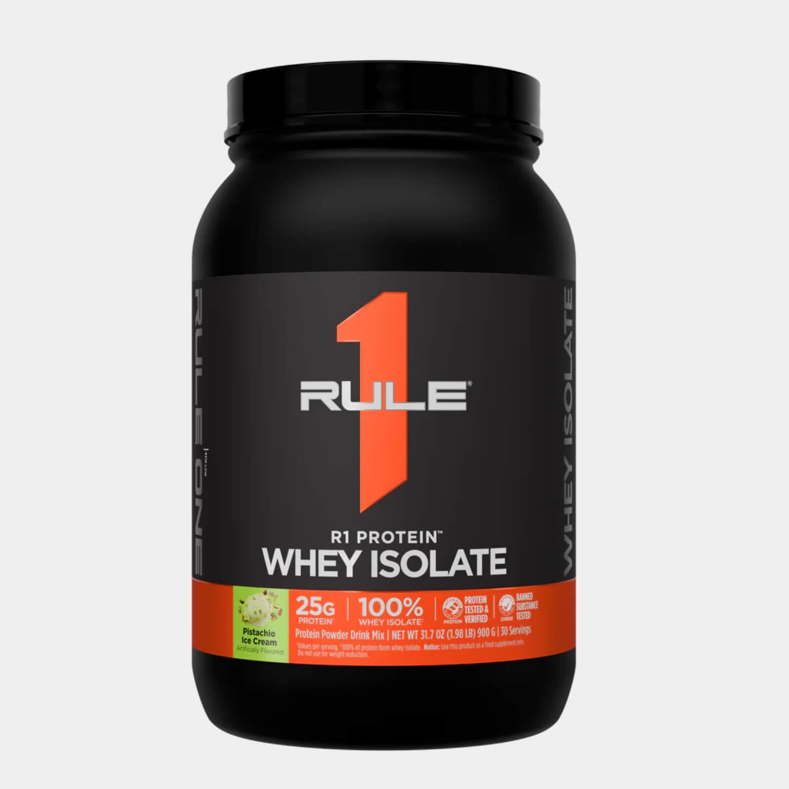 Rule One proteins rule one whey isolate 2lb Pistachio Ice Cream 