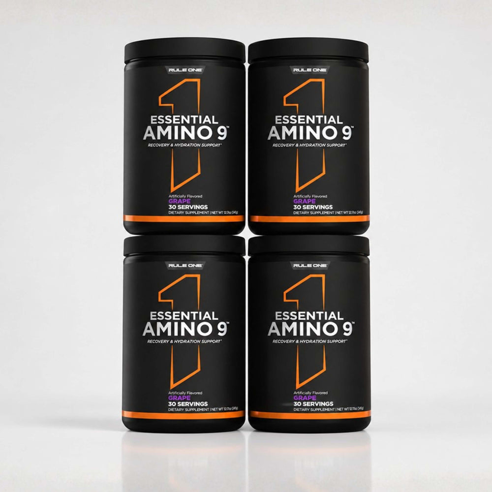 Rule one proteins essential amino 9 grape pack of 4