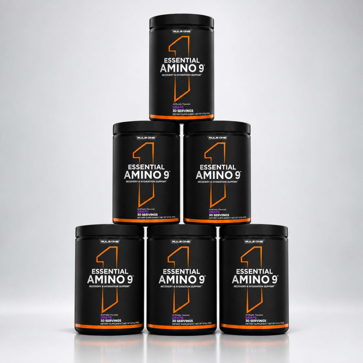Rule one proteins essential amino 9 grape pack of 6