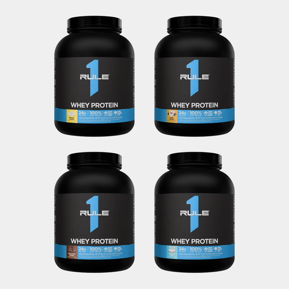 Rule one proteins rule whey blend 5lb pack of 4