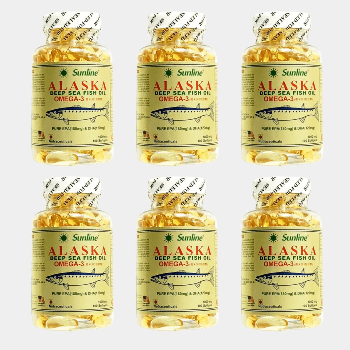 sunline alaska fish oil Pack of 6