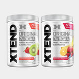 XTEND® Original BCAA Powder (Strawberry Kiwi Splash + Knockout Fruit Punch)