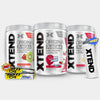 XTEND® Original BCAA Powder (Strawberry Kiwi Splash + Cherry Airheads+ Knockout Fruit Punch) + (Free 1 Xtend sipper) + (Free 2 C4 Preworkout Sample)