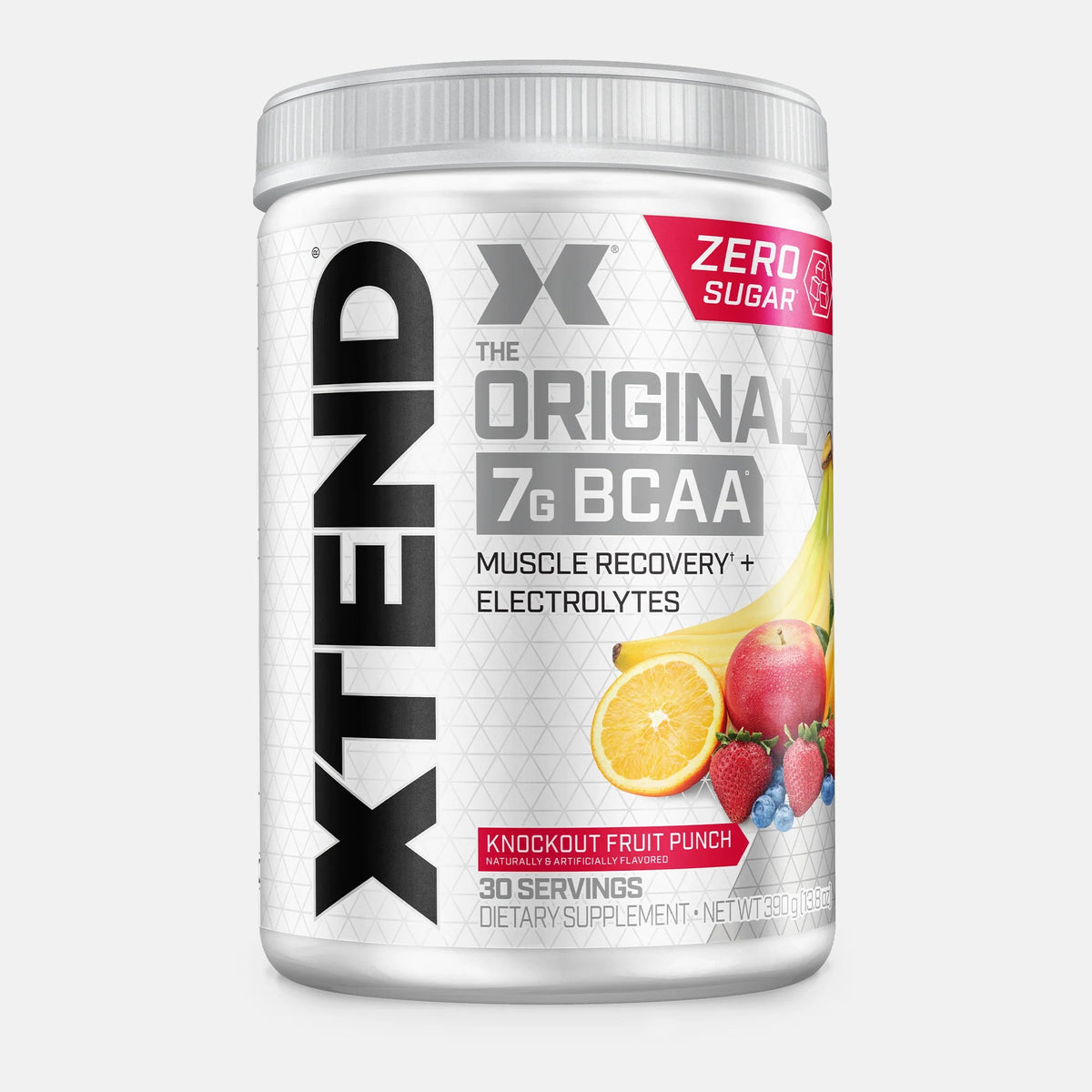 XTEND Original BCAA Powder 30 Servings Knockout Fruit Punch