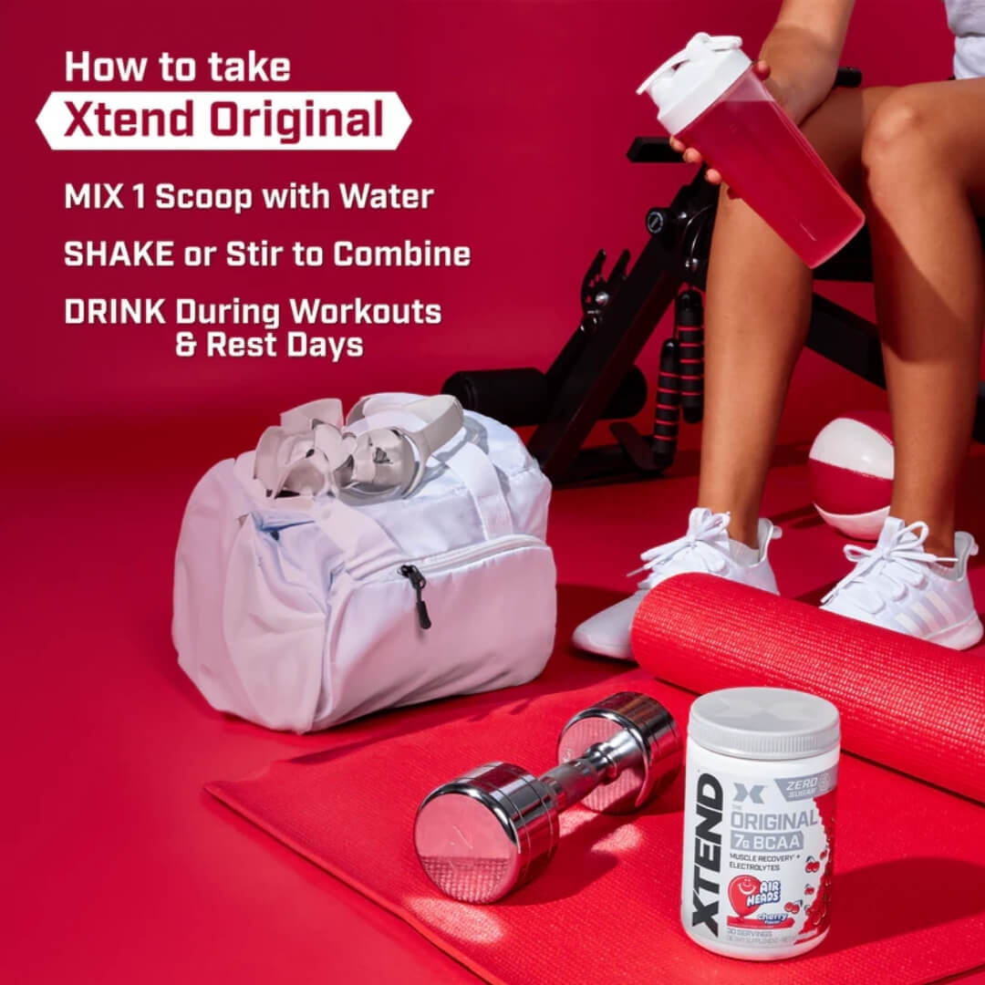 Xtend BCAA - Cherry Air Heads - How To take_ (Use this in all flavors)