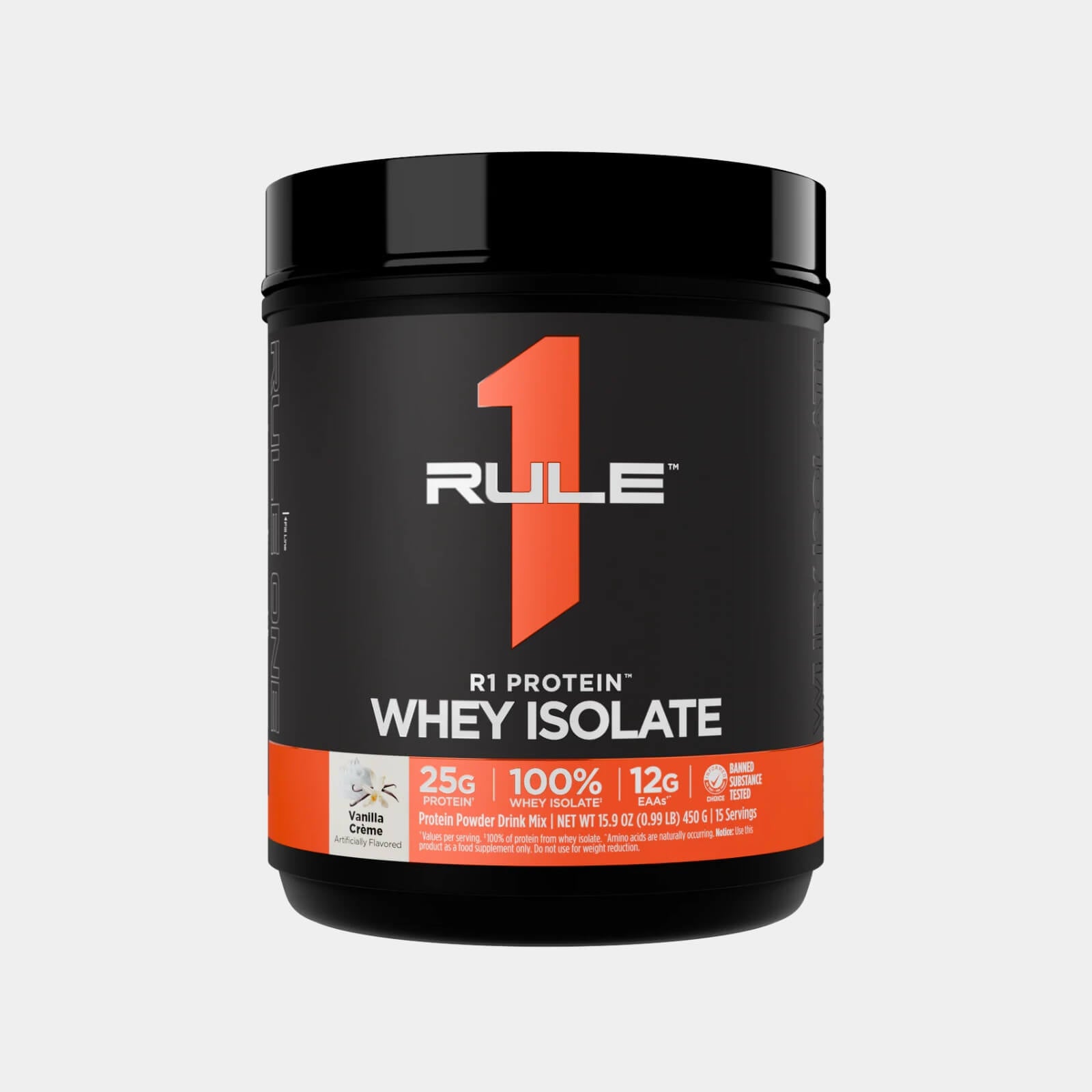 Rule One Proteins R1 Protein Whey Isolate | 1 lb | Vanilla Creme