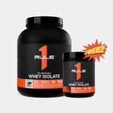 Rule One Proteins R1 Protein Whey Isolate | 5 lb | Vanilla Creme (Free R1 1lb New Packing)