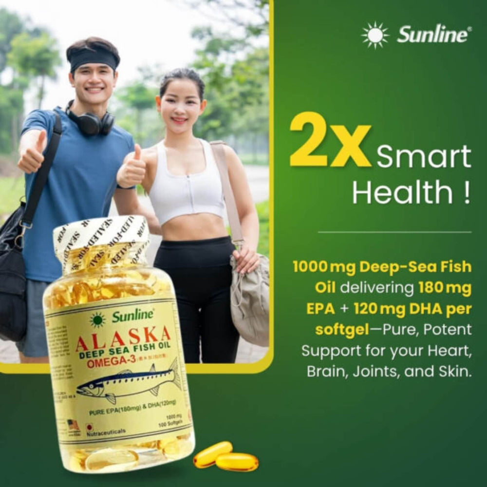 SUNLINE® Alaska Deep Sea Fish Oil
