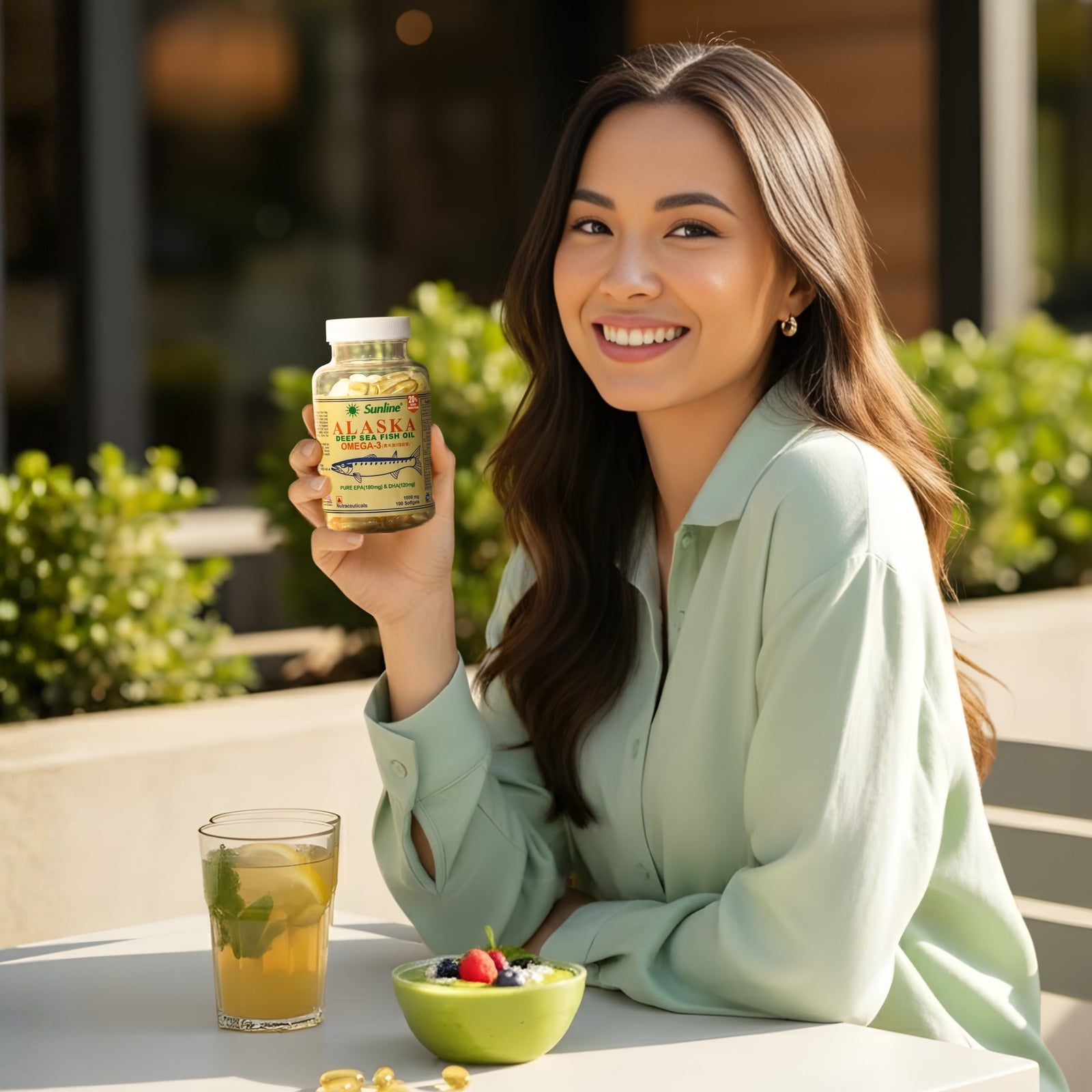 SUNLINE® Alaska Deep Sea Fish Oil | 100 Softgels