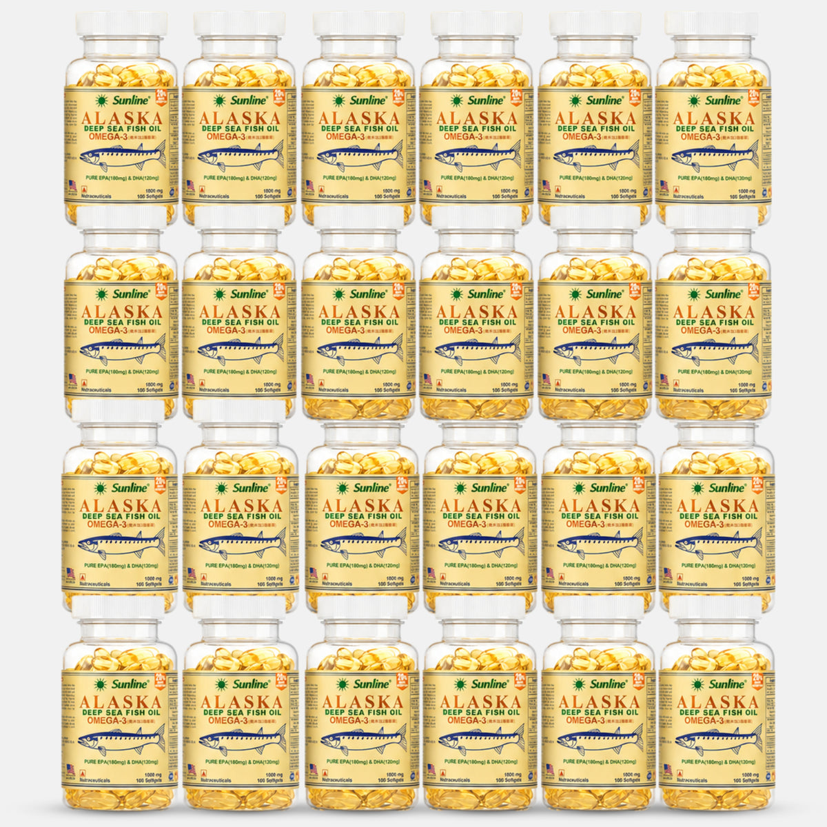 Sunline Alaska fish oil 24 pack
