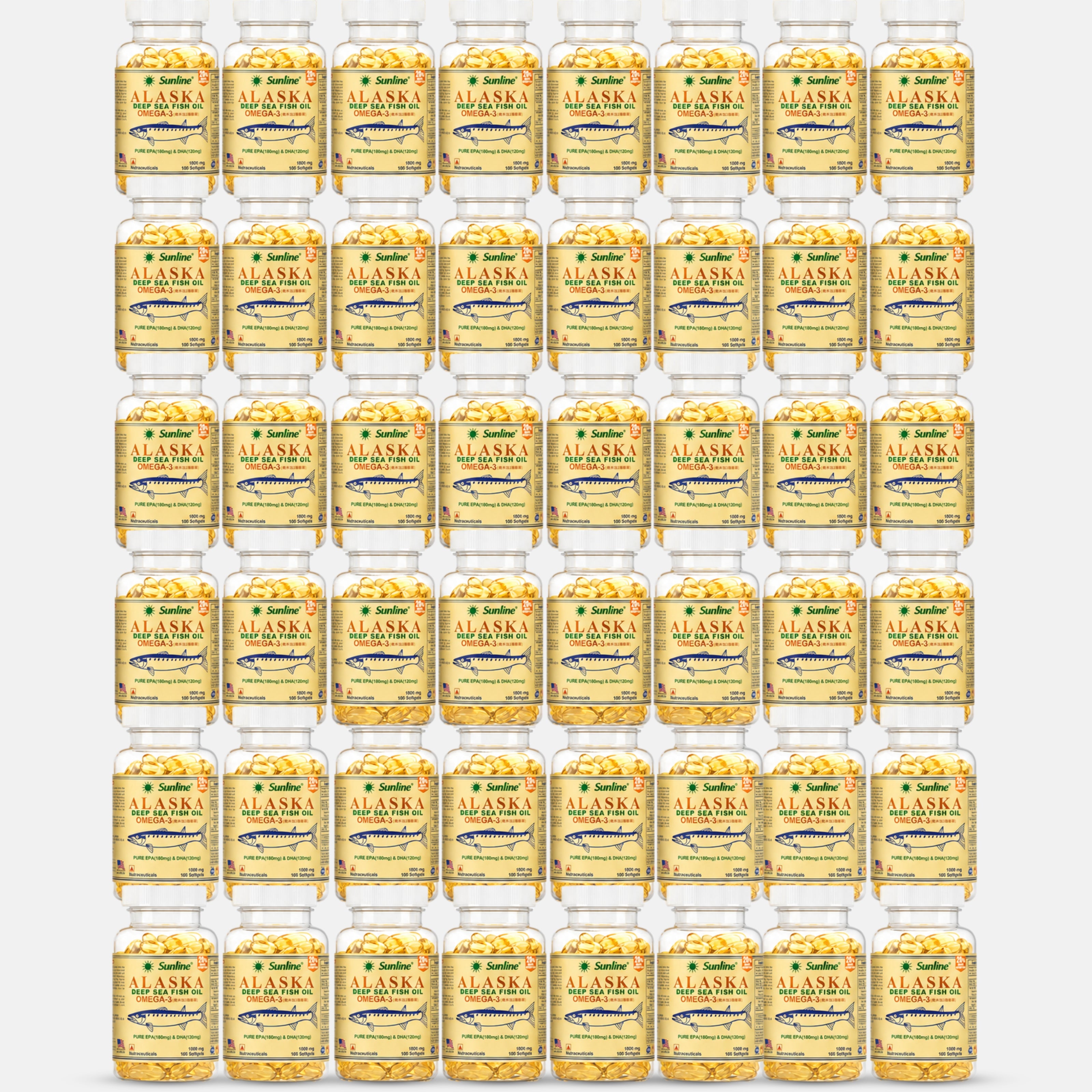 Sunline Alaska fish oil 48 pack